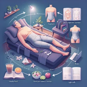 Imagem ilustrativa para o artigo sobre Abdominoplastia e Gravidez: Entenda os Riscos, Precauções Essenciais e Dicas Para uma Recuperação Segura