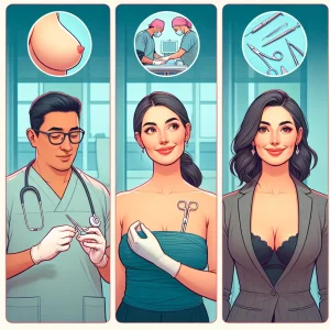 Imagem ilustrativa para o artigo sobre Quanto tempo depois da mastopexia a sensibilidade retorna? Entenda as fases do processo de recuperação mamária