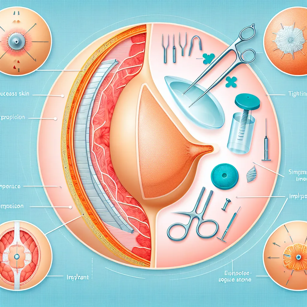 Imagem ilustrativa para o artigo sobre Mastopexia com prótese: quando é indicada e 5 benefícios desse procedimento para o contorno dos seios