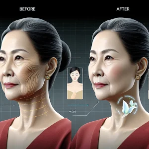 Imagem ilustrativa para o artigo sobre Facelift cirúrgico vs. procedimentos não invasivos: diferenças, indicações e o que considerar na escolha do rejuvenescimento facial