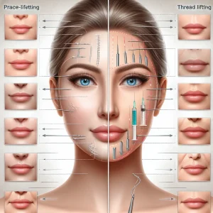 Imagem ilustrativa para o artigo sobre Facelift: conheça as diferenças entre técnicas tradicionais e alternativas menos invasivas no rejuvenescimento facial